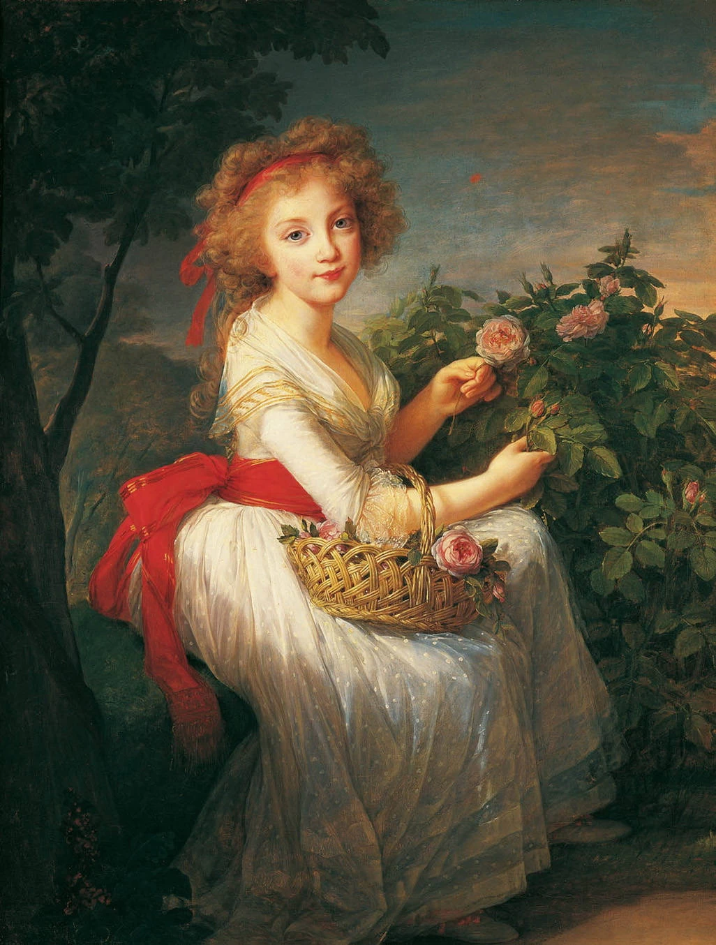 Ritratto della principessa Maria cristina di Borbone-1791-Museo e Gallerie Nazionali di Capodimonte, Naples